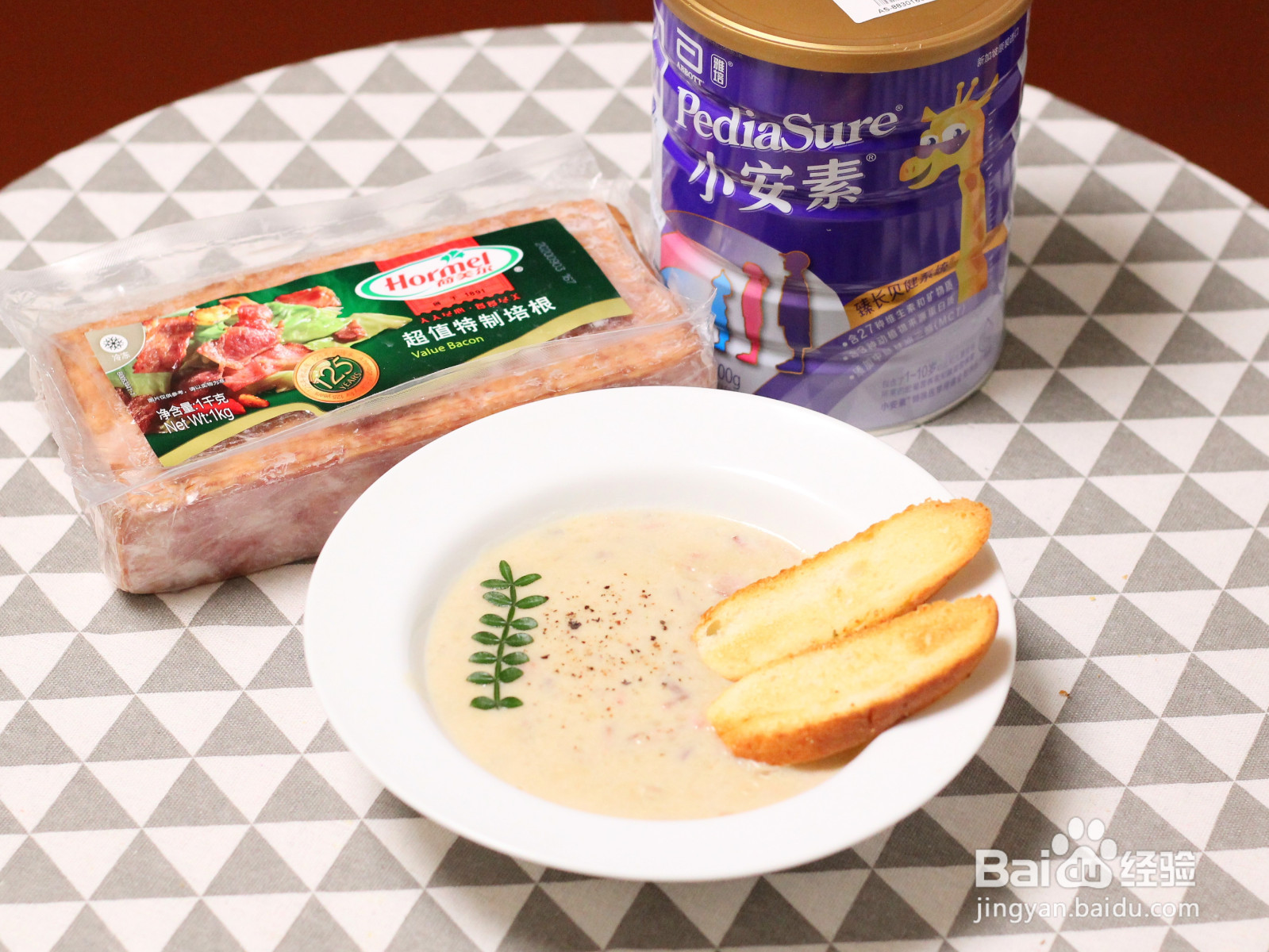 培根土豆浓汤的做法