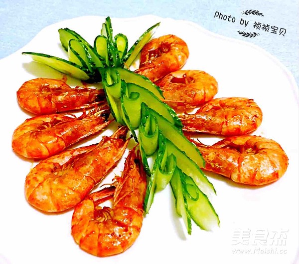 番茄㸆海虾的做法