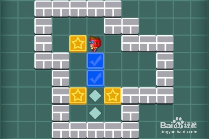 逻辑箱子手游第一关怎么通关