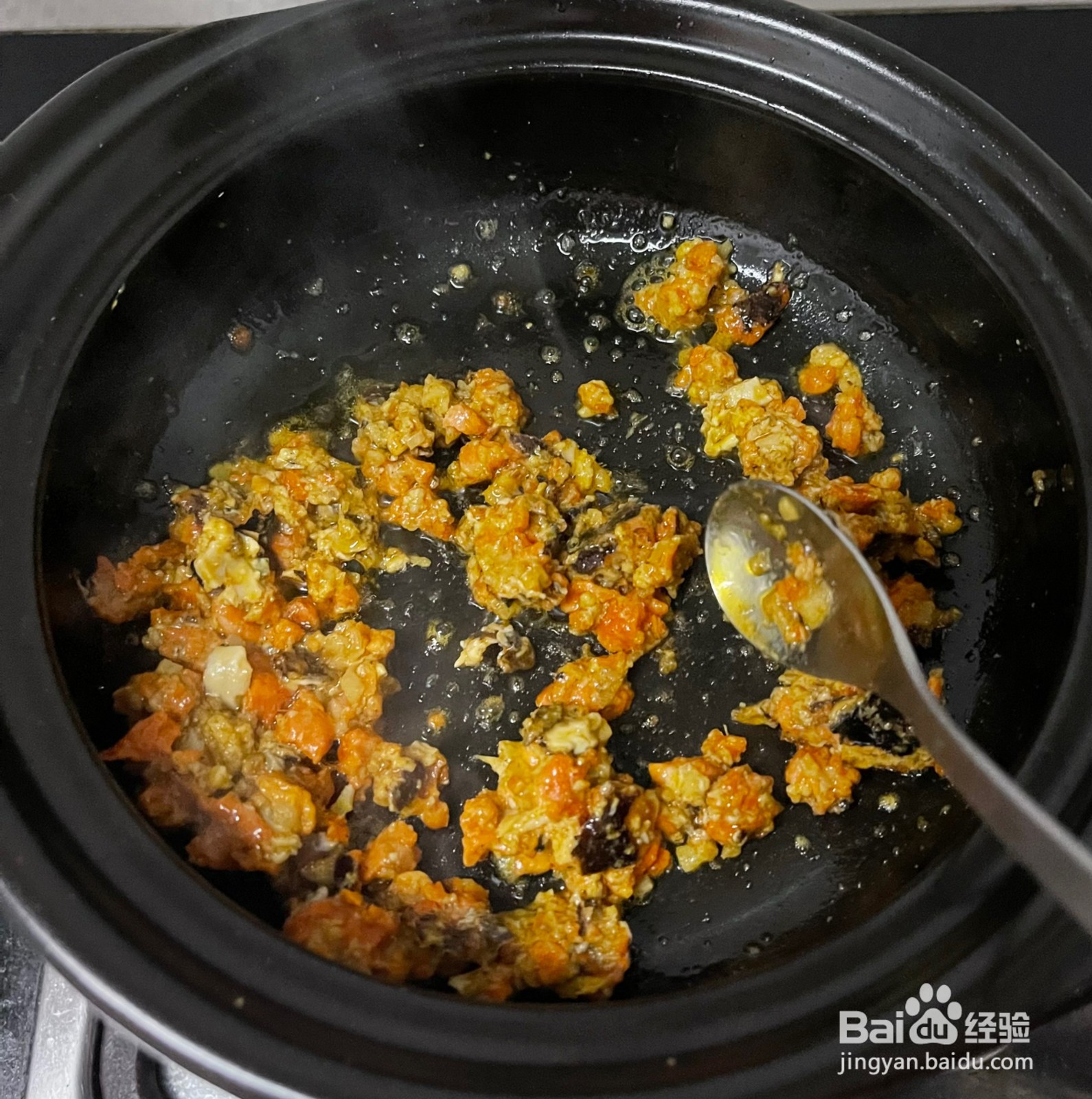 蟹黄豆腐粉丝煲的做法