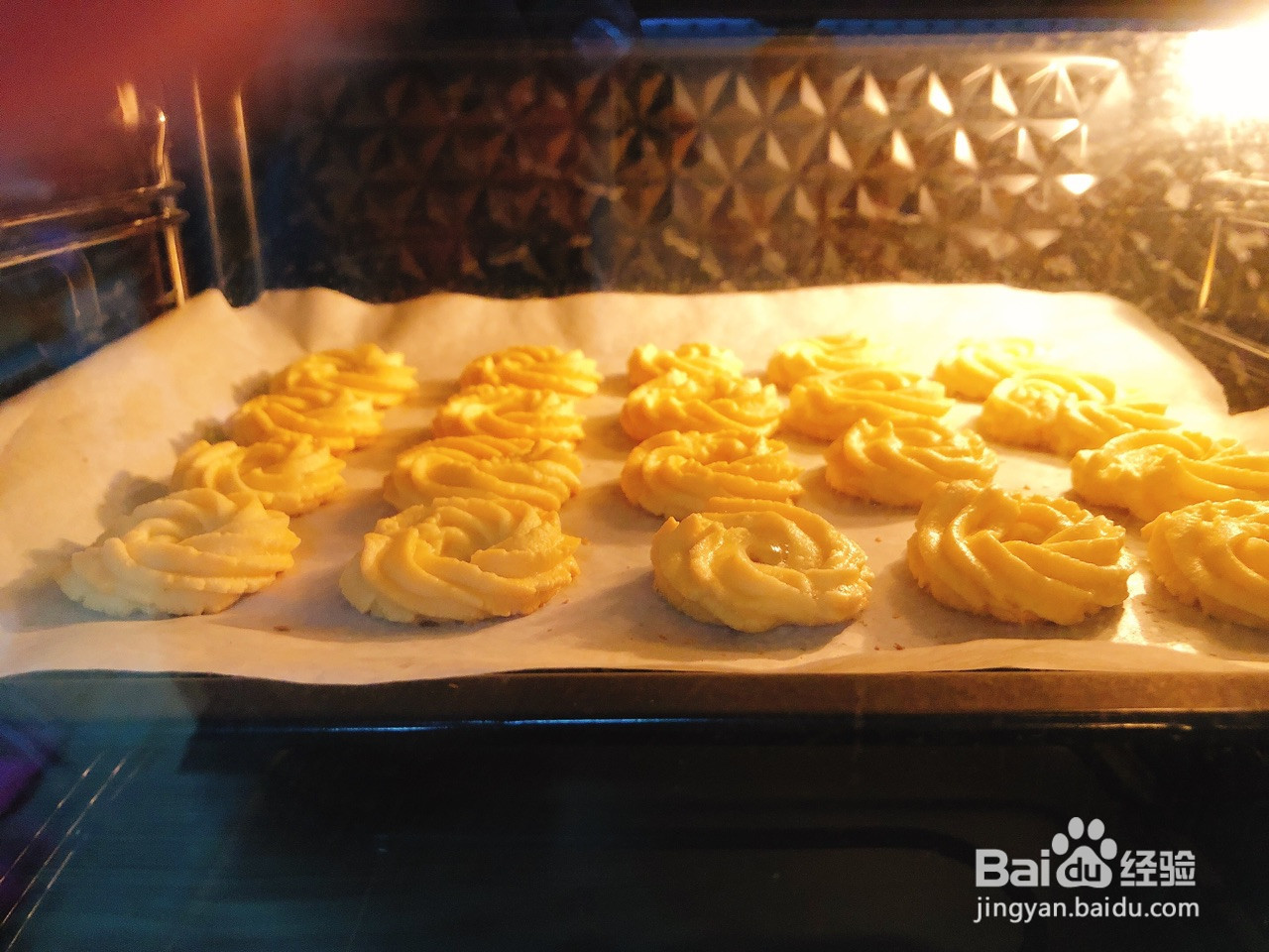 黄油曲奇饼干的做法