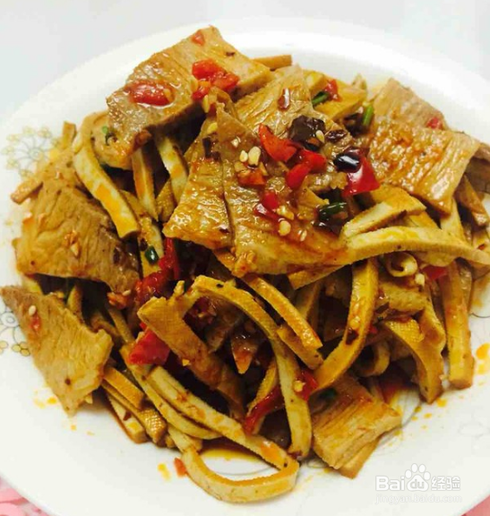 家庭凉拌豆干
