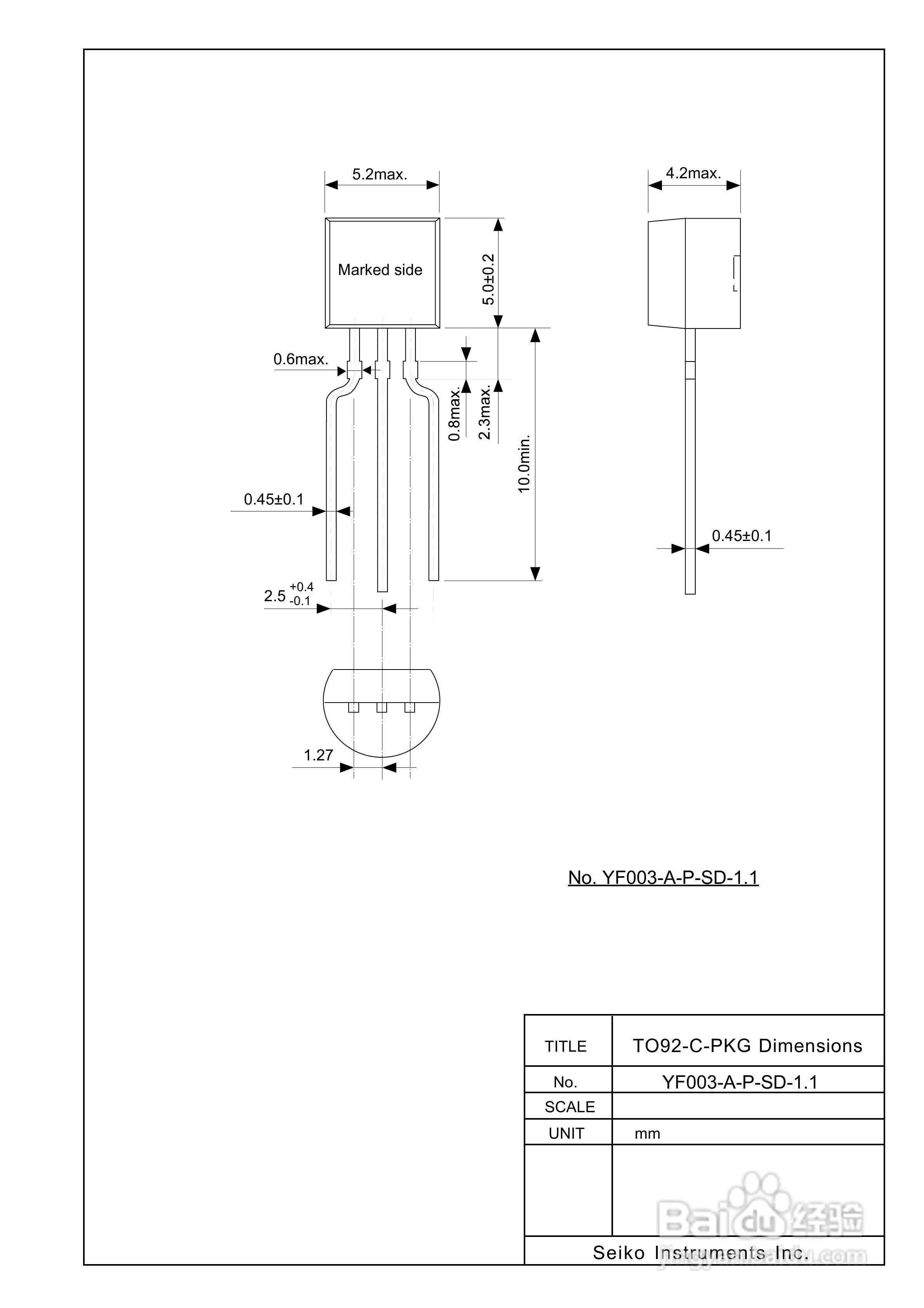 精工电子高耐压CMOS电压稳压器S-812C系列说明书:[5]