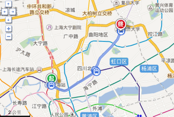 上海四平路在哪个区