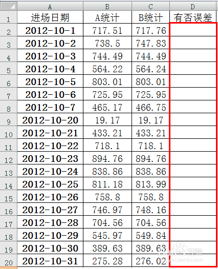 轻松学Excel：[2]疯狂来找茬，数据找不同