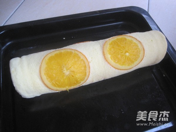 香橙蛋糕卷的做法