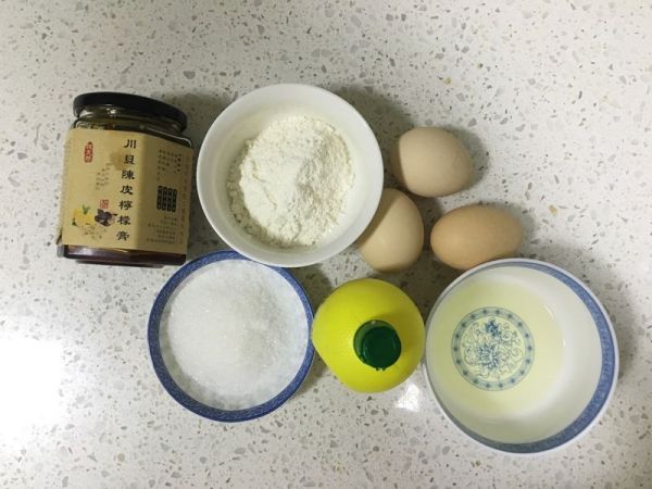 川贝陈皮柠檬膏戚风