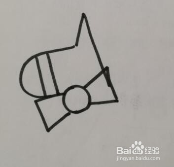 简笔画 旋转木马的画法