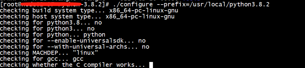 编译安装python3.8.2