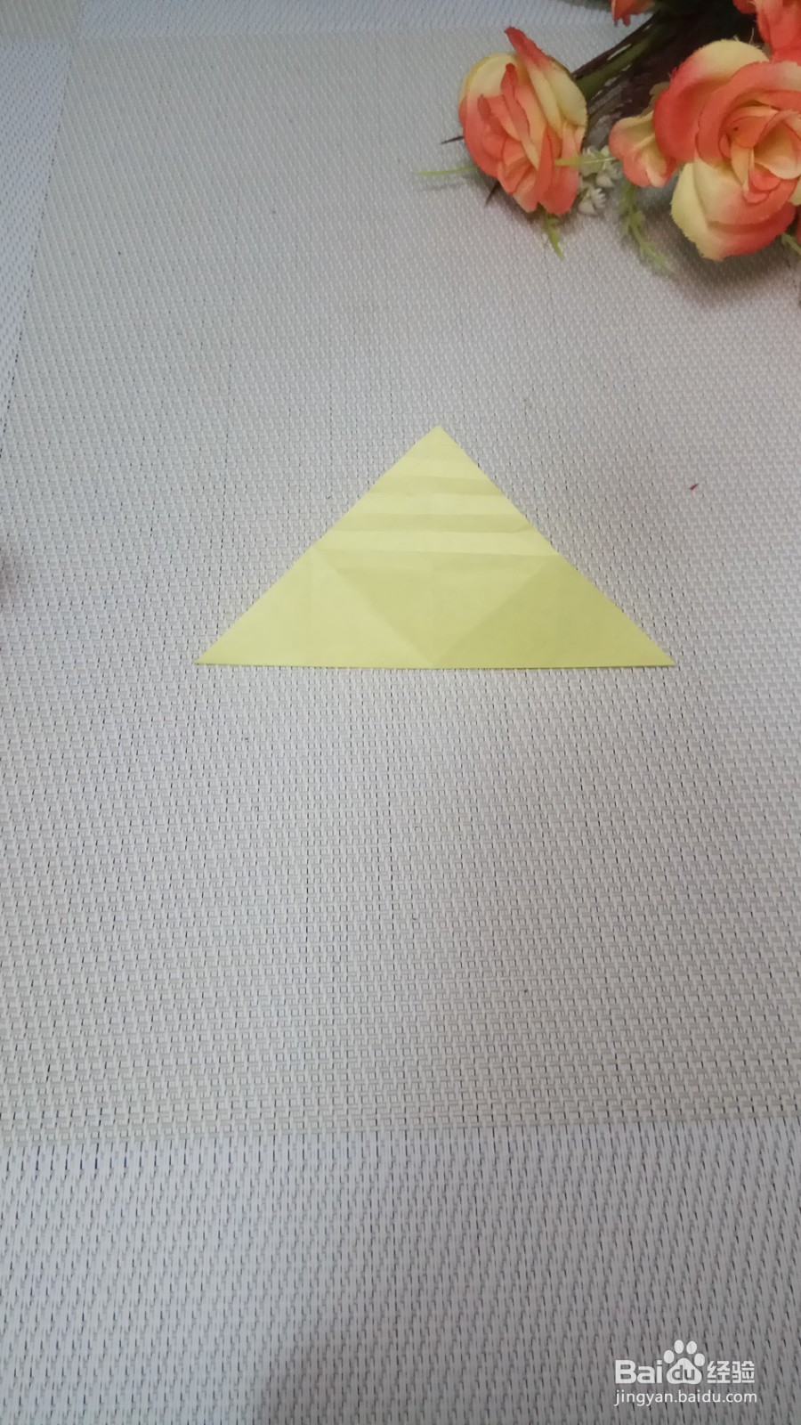 叶子书签的折叠方法