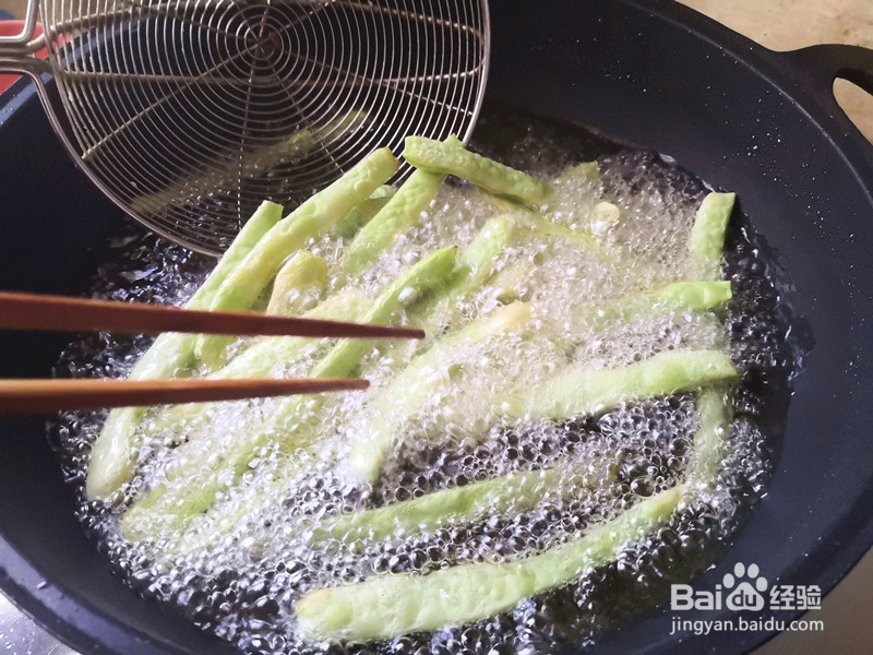 油焖豆角的做法