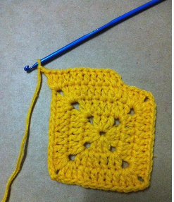 正方形垫子最简单钩法