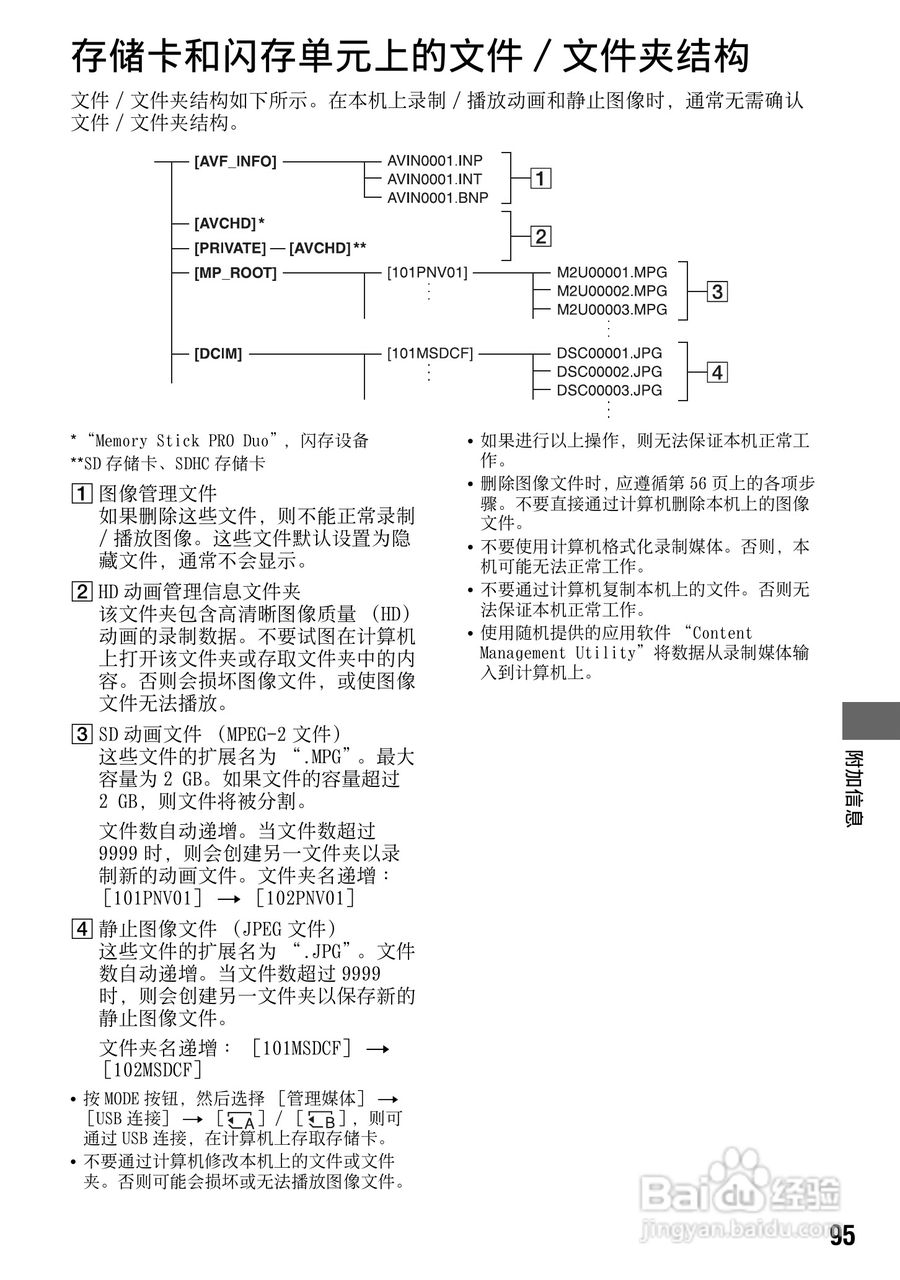 索尼HXR-NX5C数码摄像机使用说明书:[10]