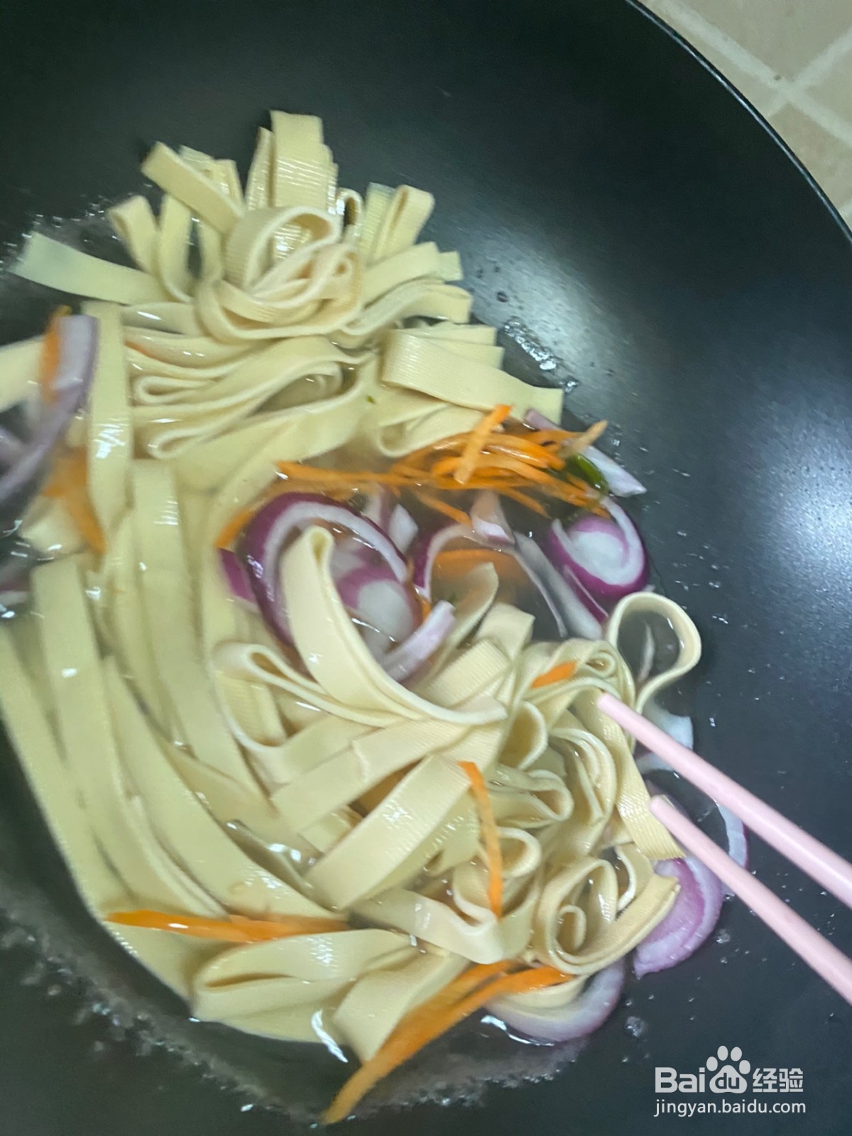 凉拌豆皮的做法