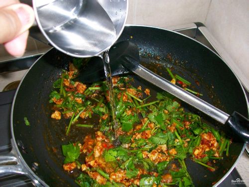 【菜谱换礼】芫茜肉末烧辣豆腐
