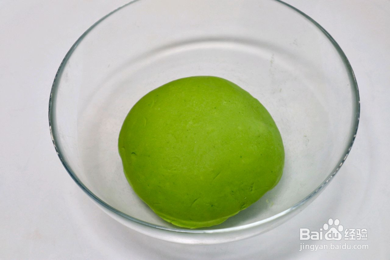 炒菠菜猫耳朵的做法