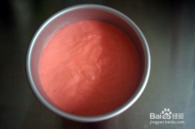 西瓜蛋糕的做法