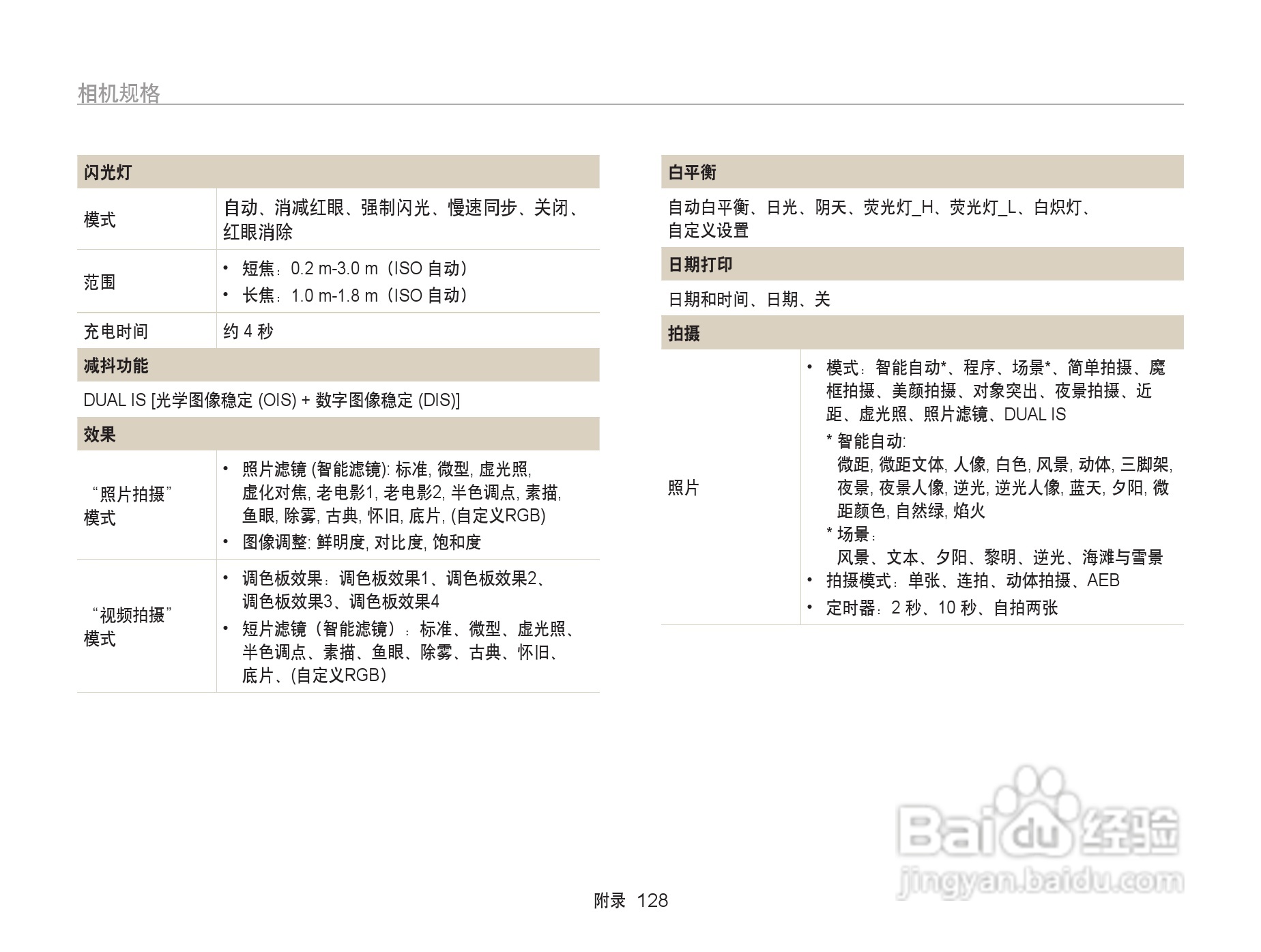 三星ST6500数码相机使用说明书:[13]