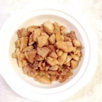 家常菜：茄子烧鸡丁