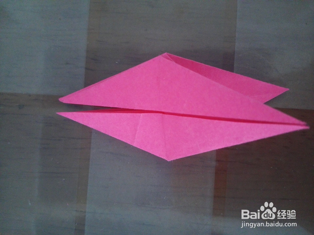 如何用手工纸折千纸鹤