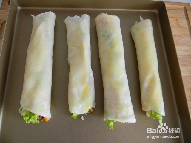 健康美味——薄饼鸭肉卷