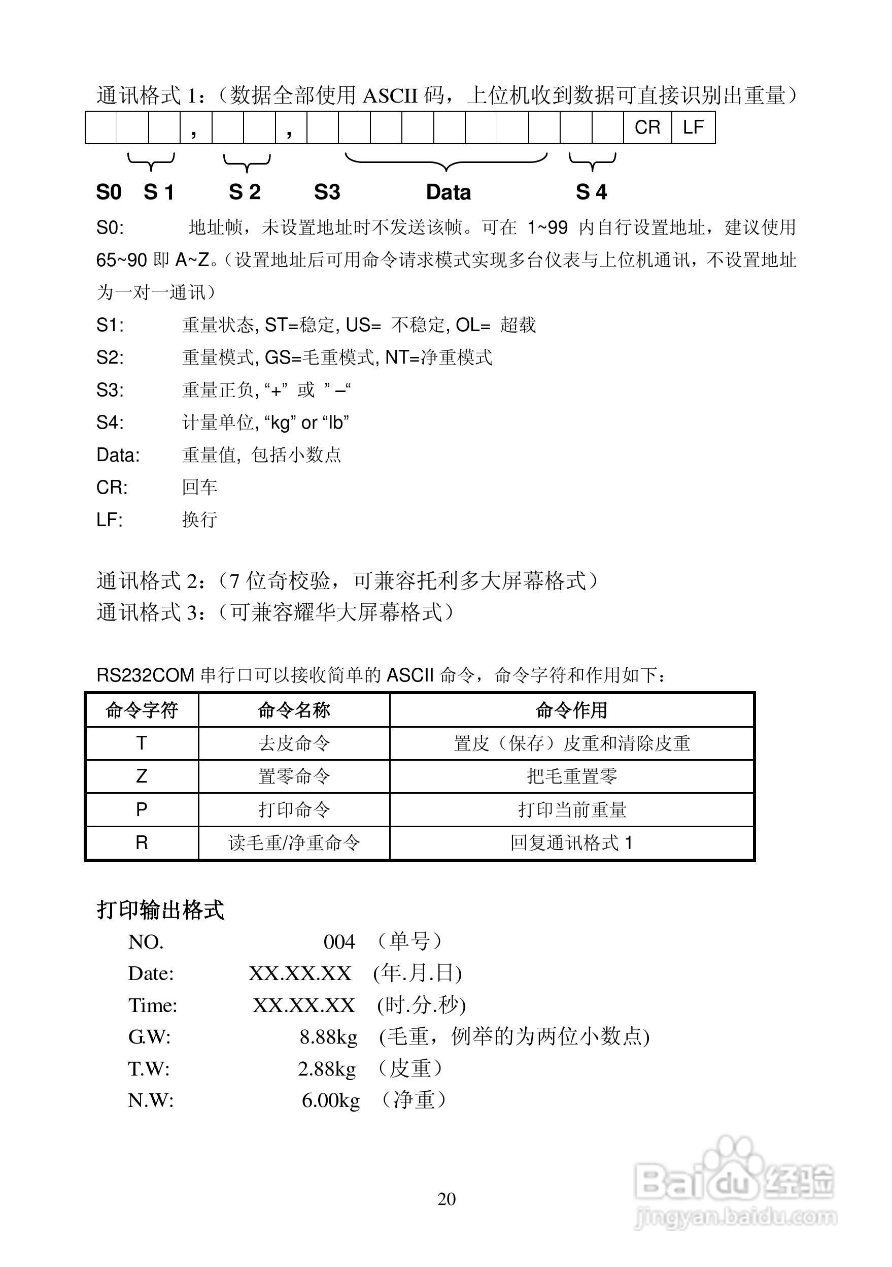 LP7510电子称重仪表说明书:[3]