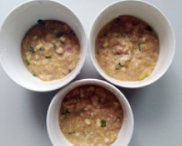 肉米鸡蛋羹的做法