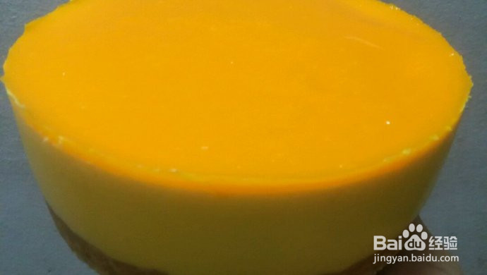 芒果冻芝士蛋糕的做法