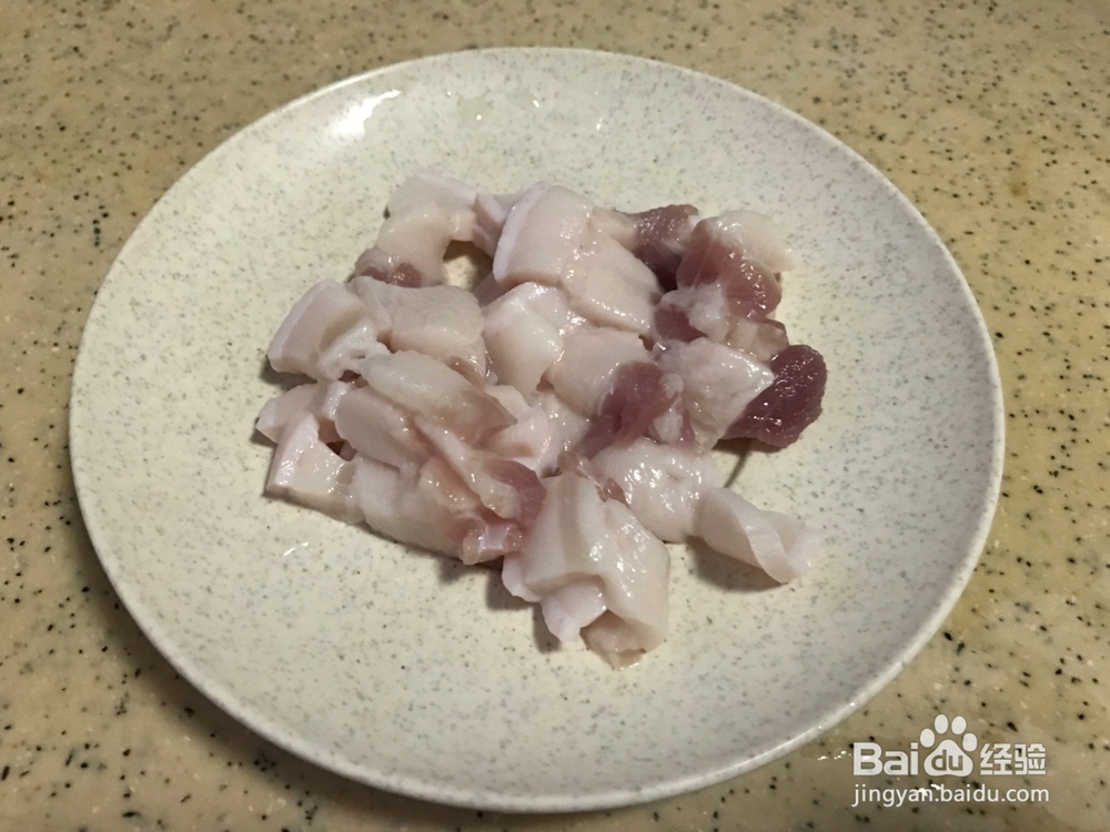 猪油渣炒菜心