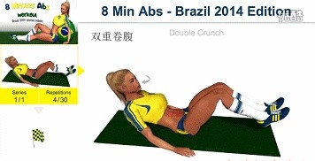 7个动作让你一个月露出马甲线