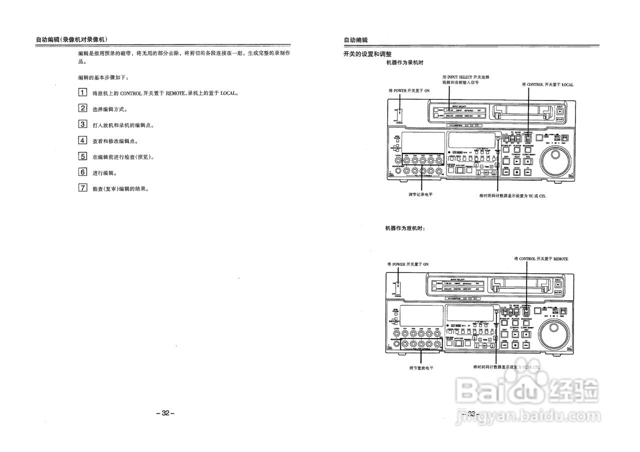 松下AJ-D950MC数码摄像机说明书:[2]