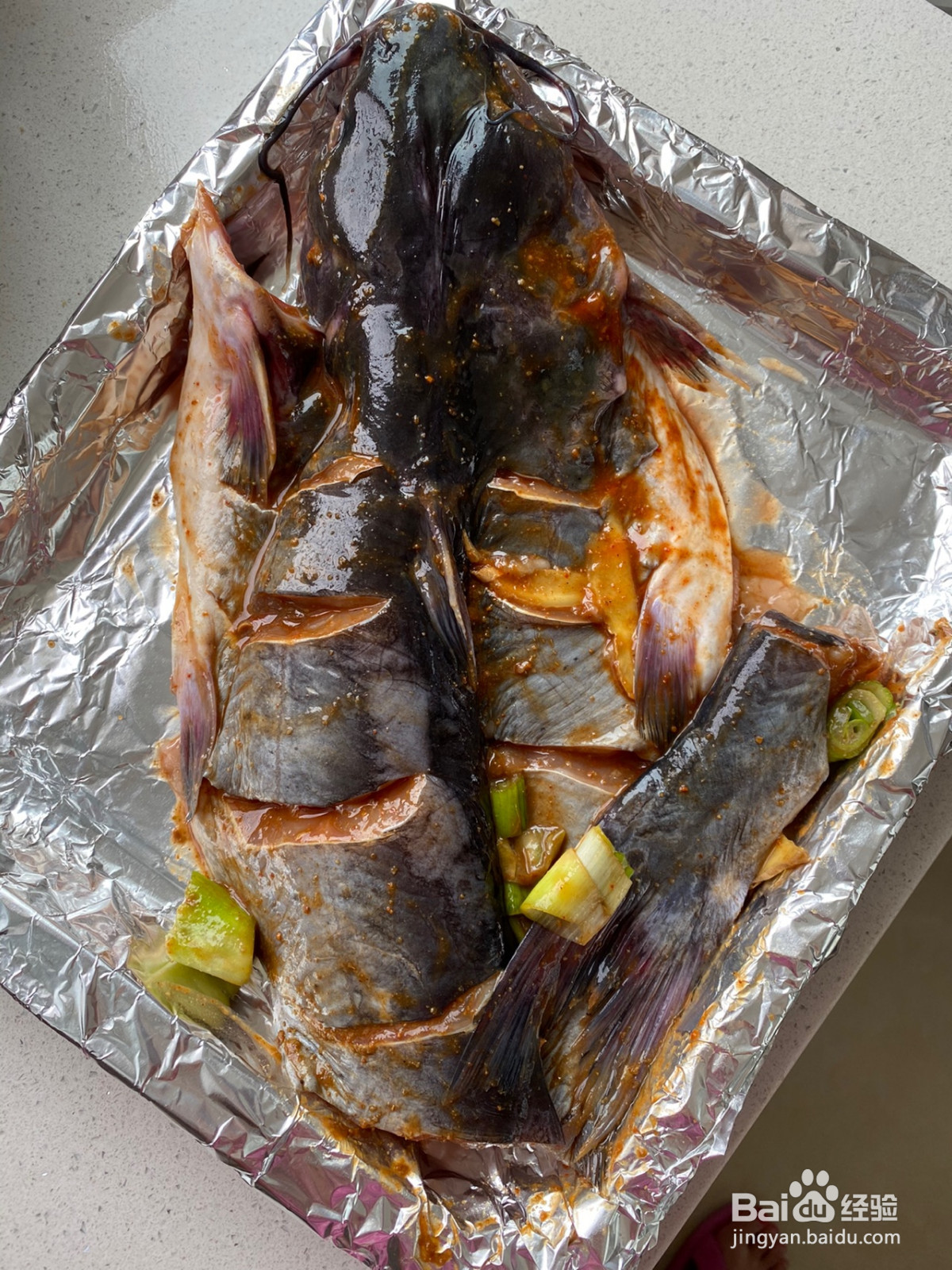 酱香烤鱼烤箱版的做法