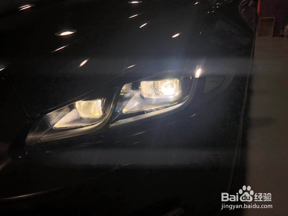 捷豹XLJ老款升级新款LED大灯