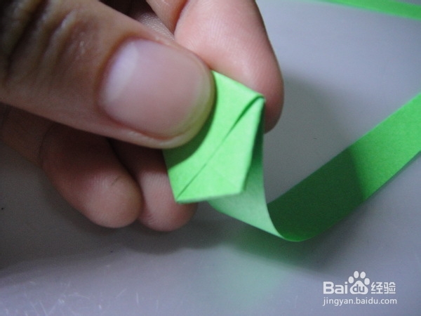 如何折五角星？