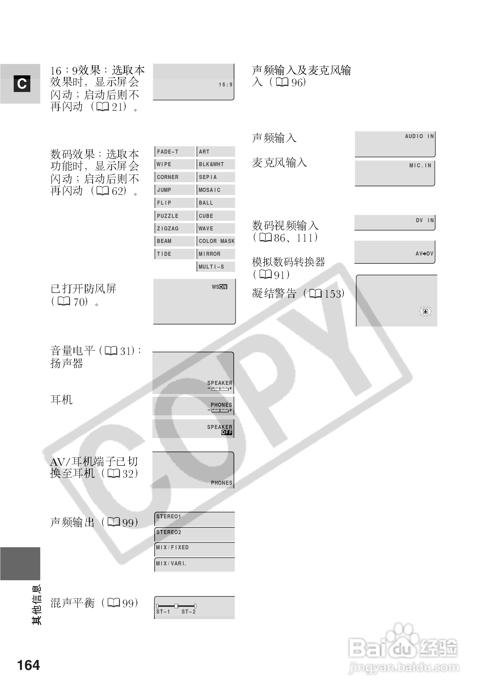 佳能MV5iMC数码摄像机使用说明书:[17]