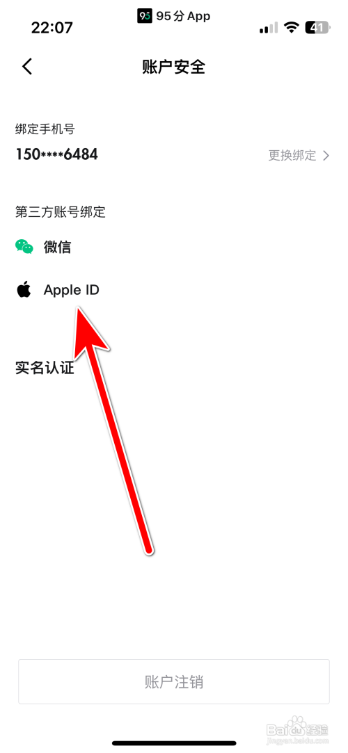 95分如何绑定AppleID