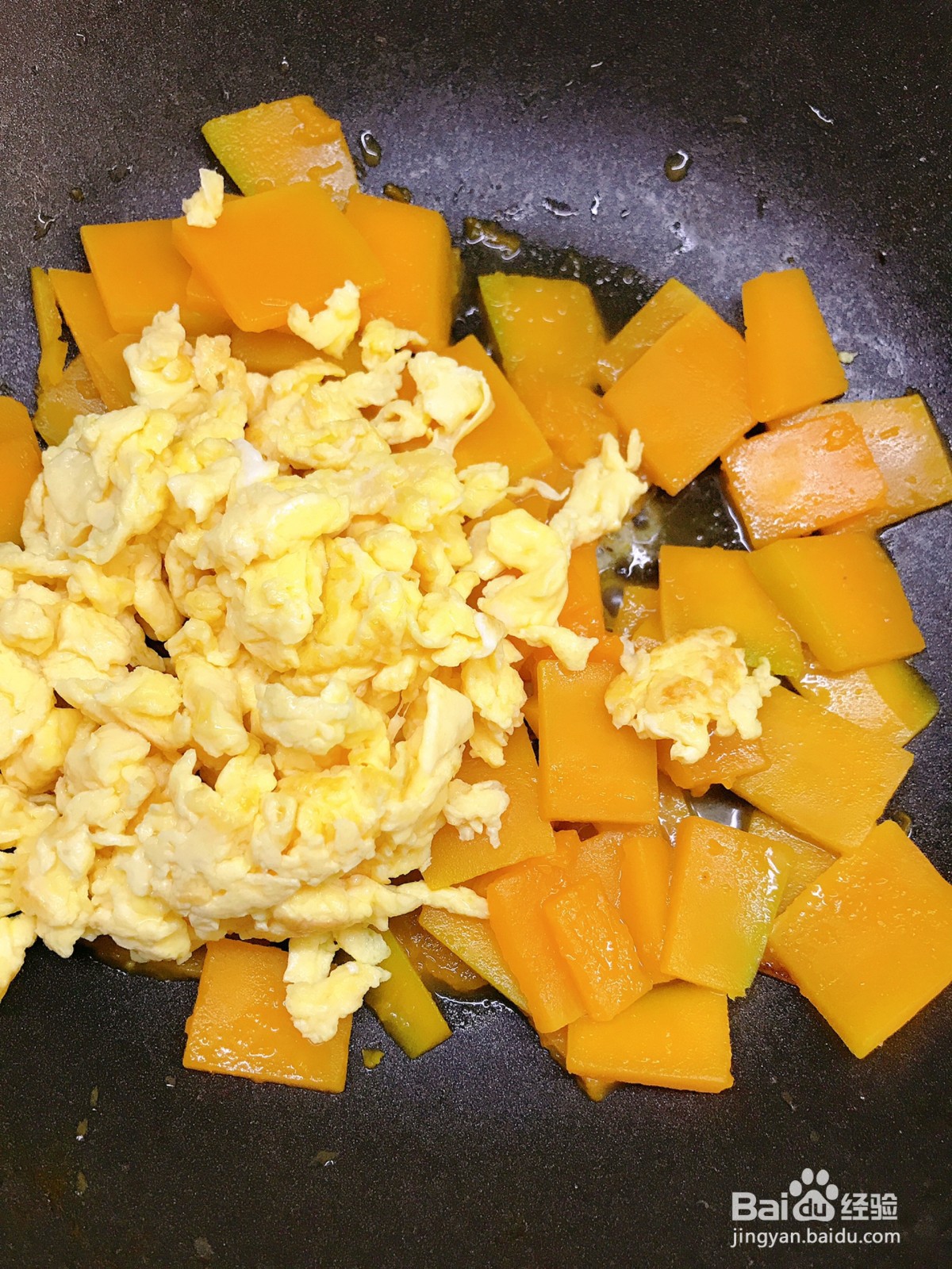 南瓜炒鸡蛋怎么做