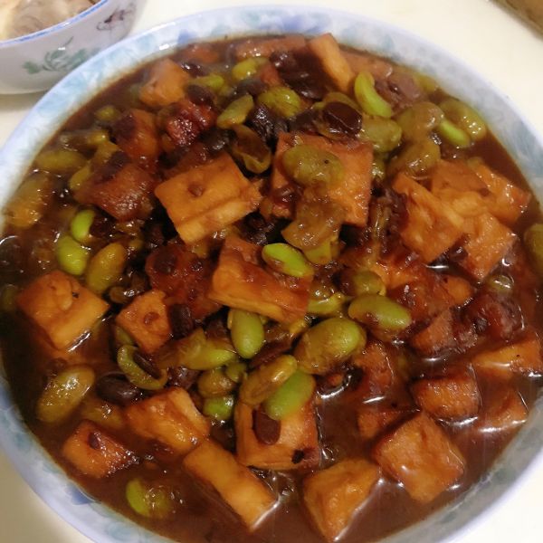 超下饭又简单～酱豆三丁