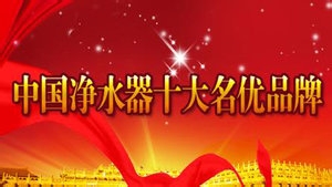 也谈 “净水器十大品牌”
