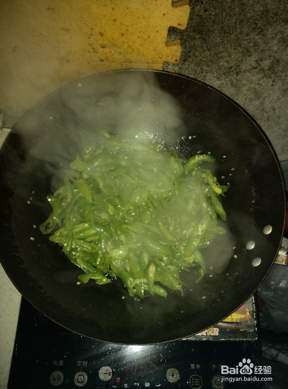 家常清炒小线椒