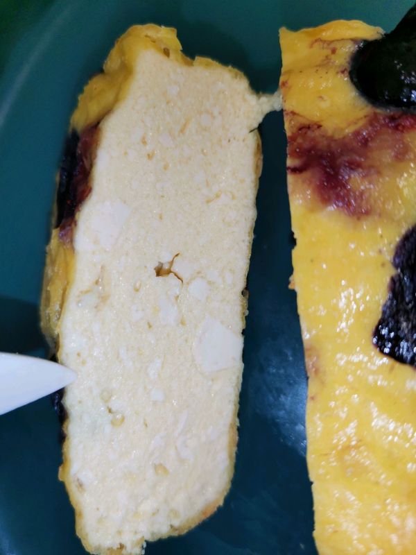 爆浆蓝莓豆腐蛋糕