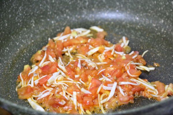 杏鲍菇番茄蛋羹