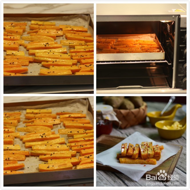 桂花蜂蜜红薯条,外酥里嫩,好吃停不下来