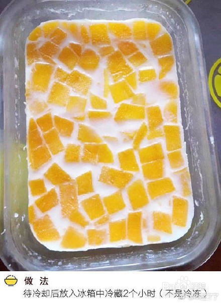 最简单的水果布丁做法