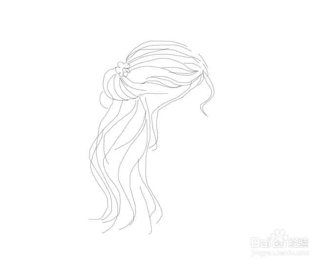 简笔画可爱少女如何画