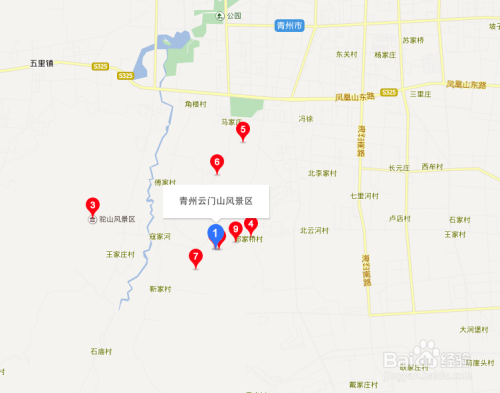 青州云门山风景区旅游攻略