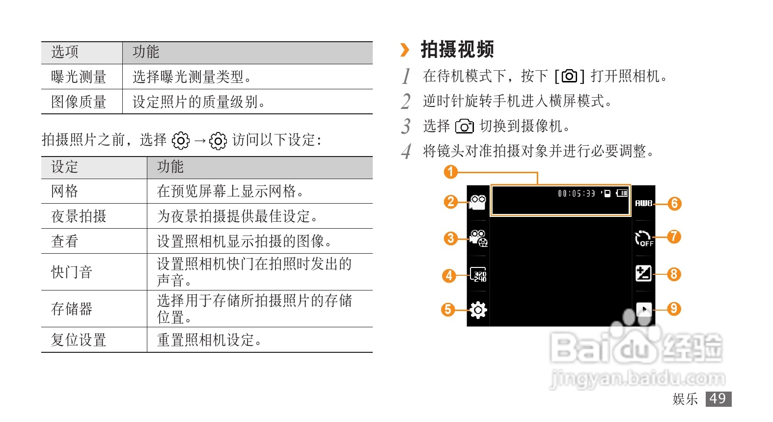 三星GT-C5530手机使用说明书:[5]
