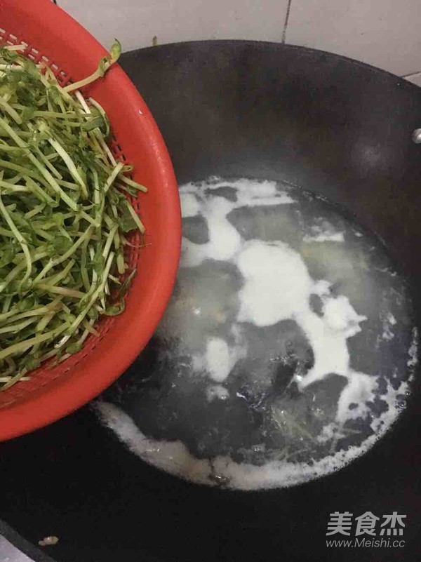 上汤豆苗的做法