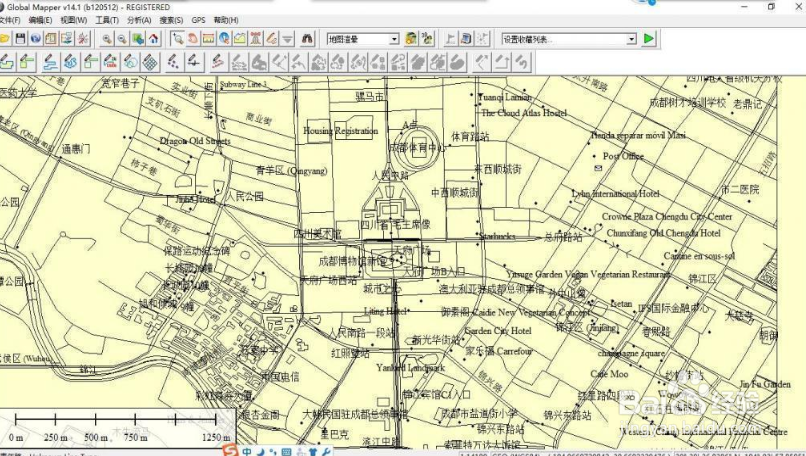 bigemap如何导出矢量路网水系