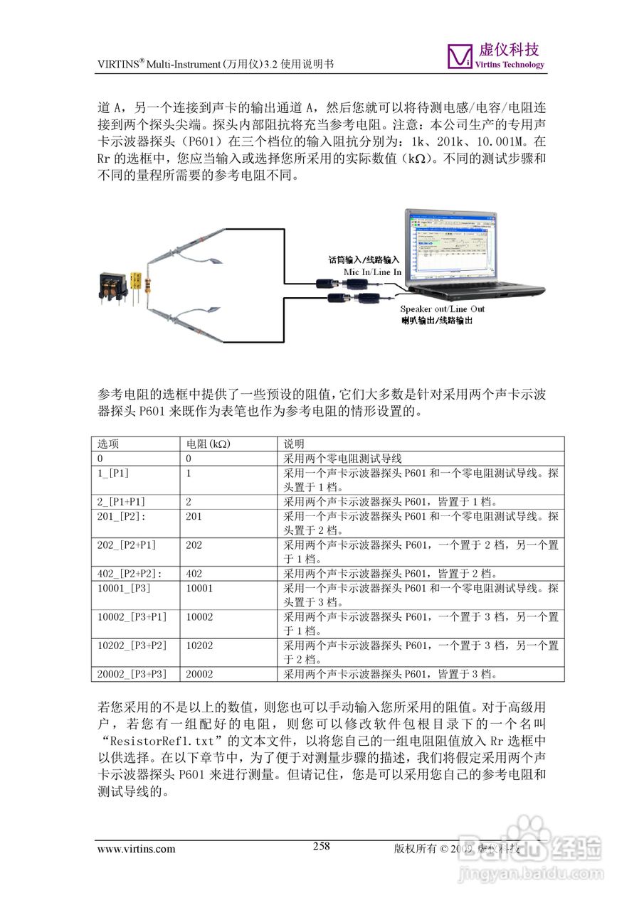 VIRTINS Multi-Instrument万用仪3.2版 使用说明书:[26]